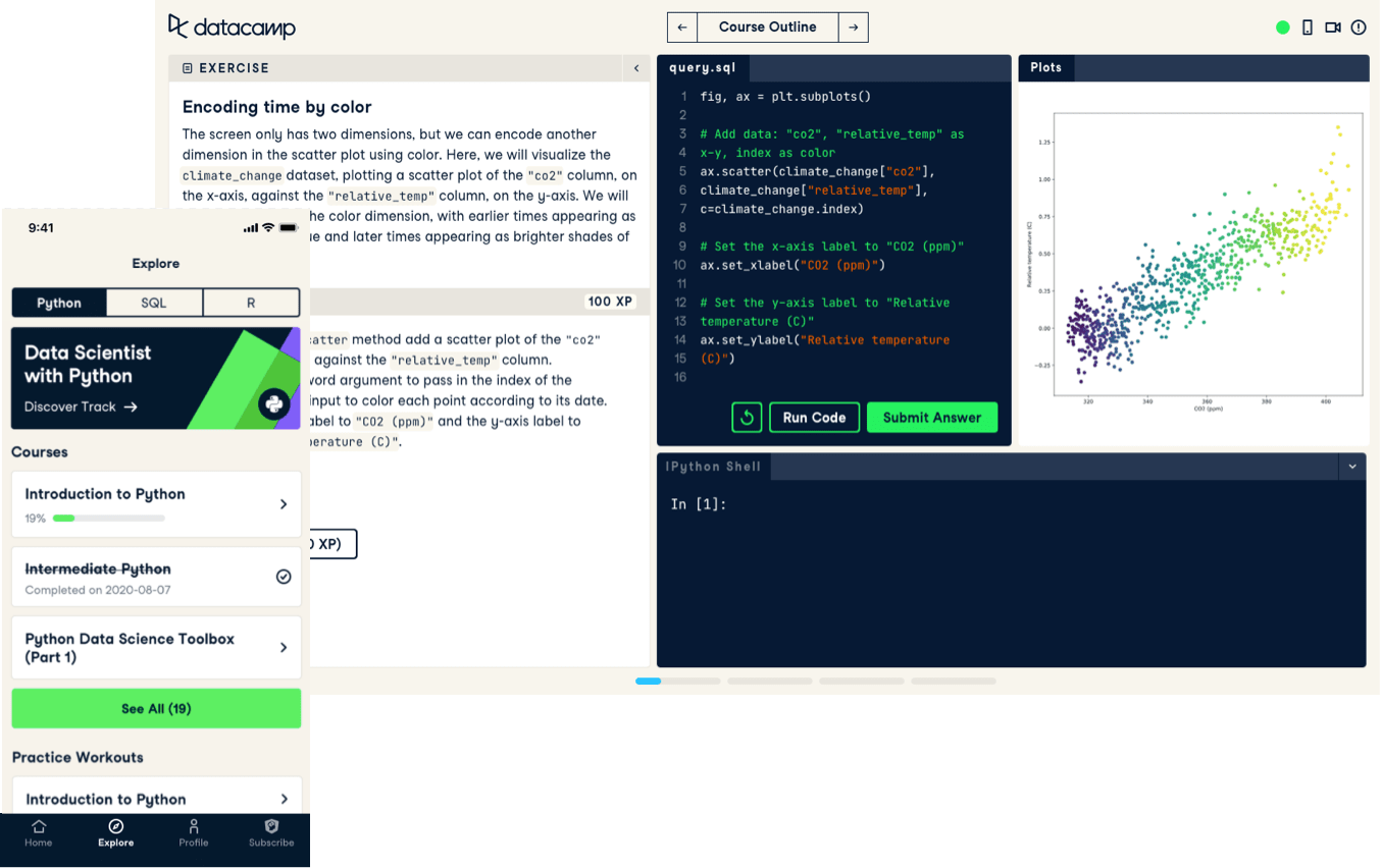 Data Science Courses in Python, R, SQL, and more | Sns-Brigh10