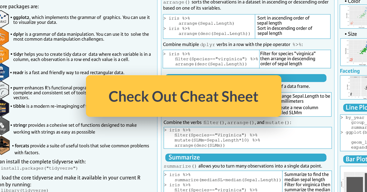 Arrange and order. Dplyr Cheat Sheet. Tidyverse Cheat Sheet. Cheat Sheet r. Tidyverse r шпаргалки.