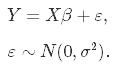 linear regression model