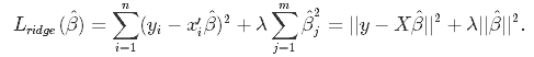 ridge regression