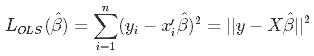 linear regression model