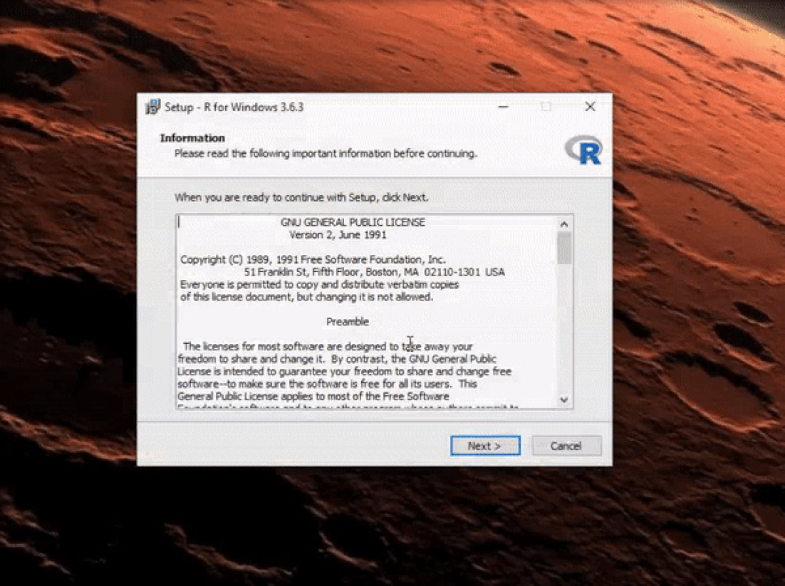 Installing R on your desktop 1