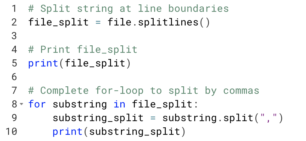 java string split method