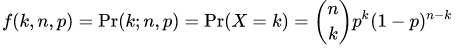 Binomial Distribution Function