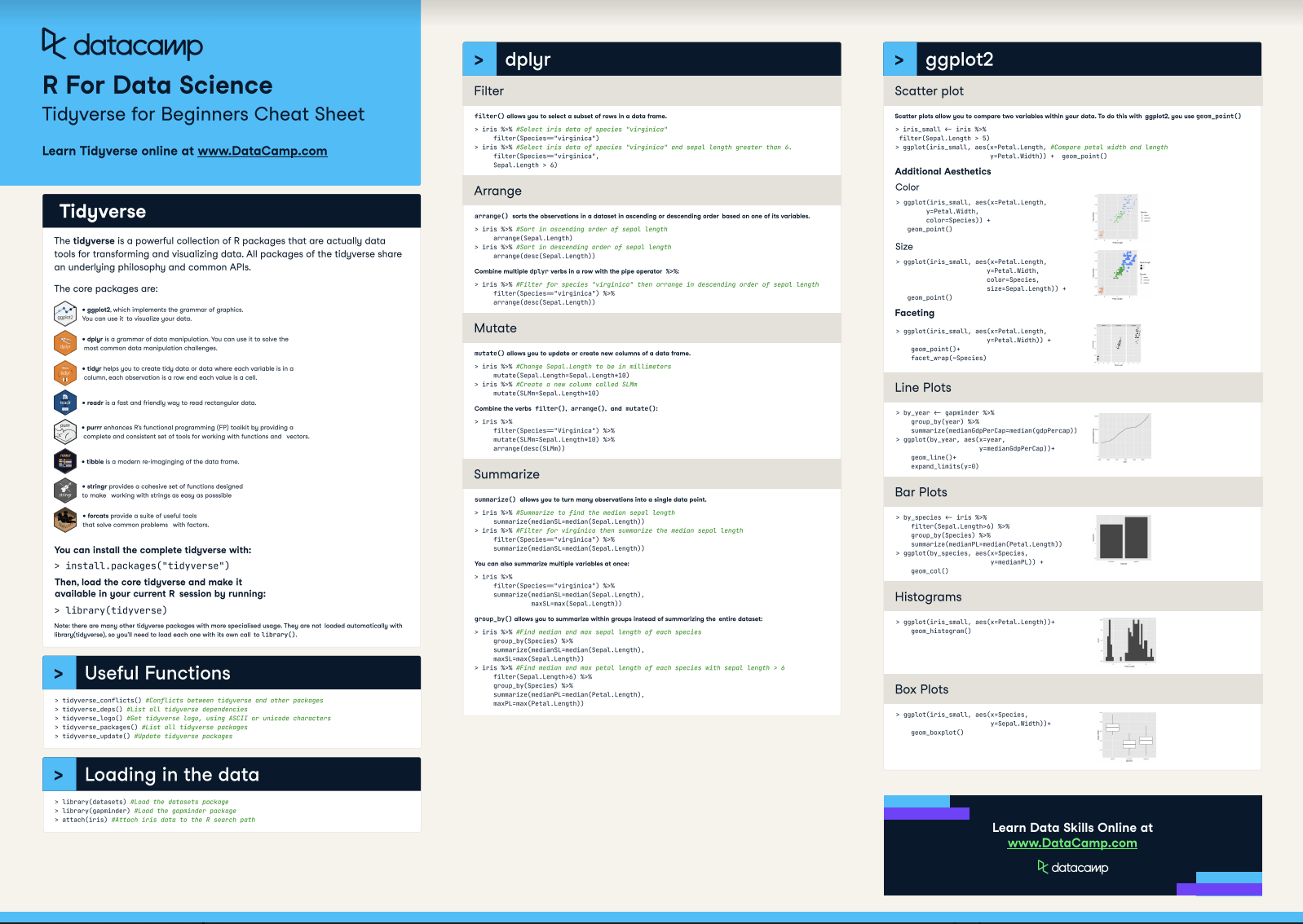 tidyverse summary