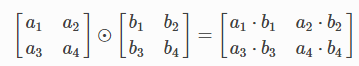 Hadamard product matrices