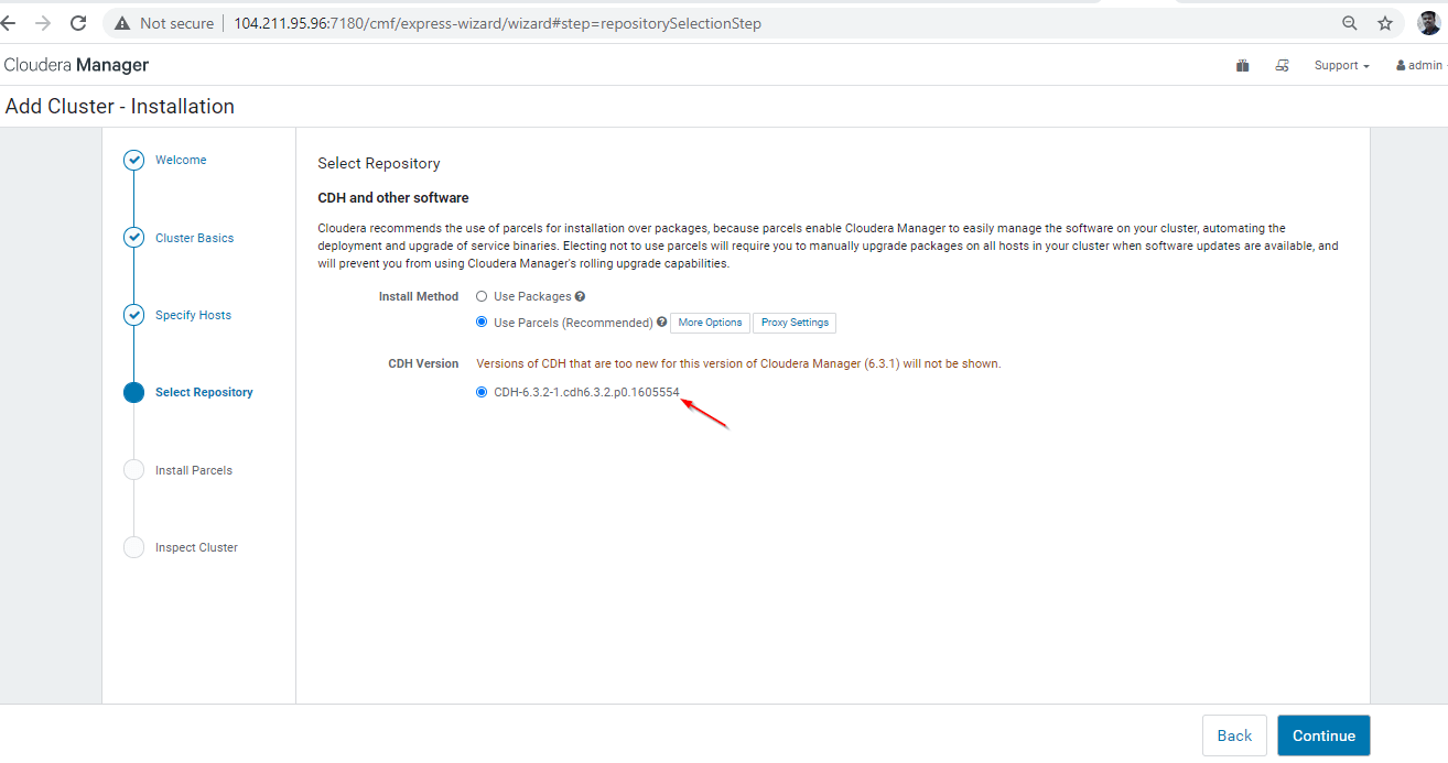 Select Repository