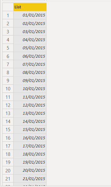 Create date table in power bi query editor brokeasshome