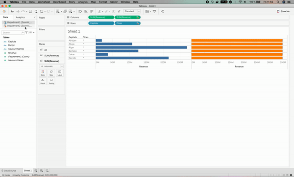 Tableau Data Blending Tutorial | DataCamp