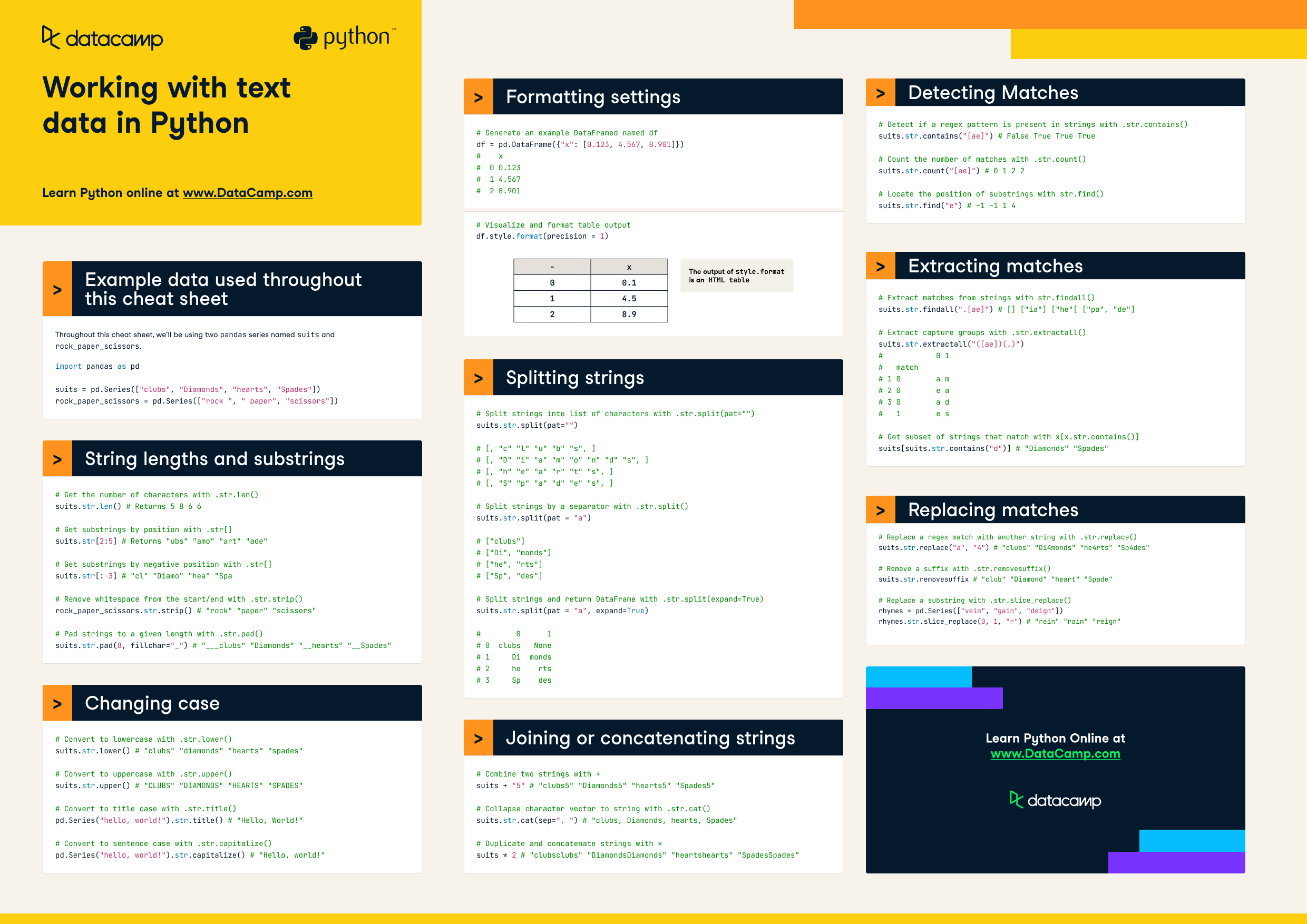 Scikit Learn Cheat Sheet Python Machine Learning DataCamp 44 OFF