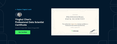 Radar Recap Data Science Certification: Is It Worth It? DataCamp