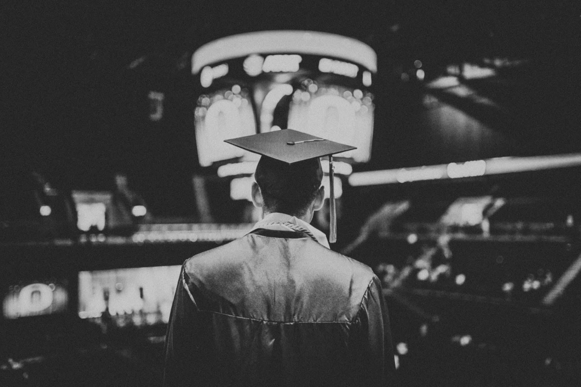 Man in academic dress