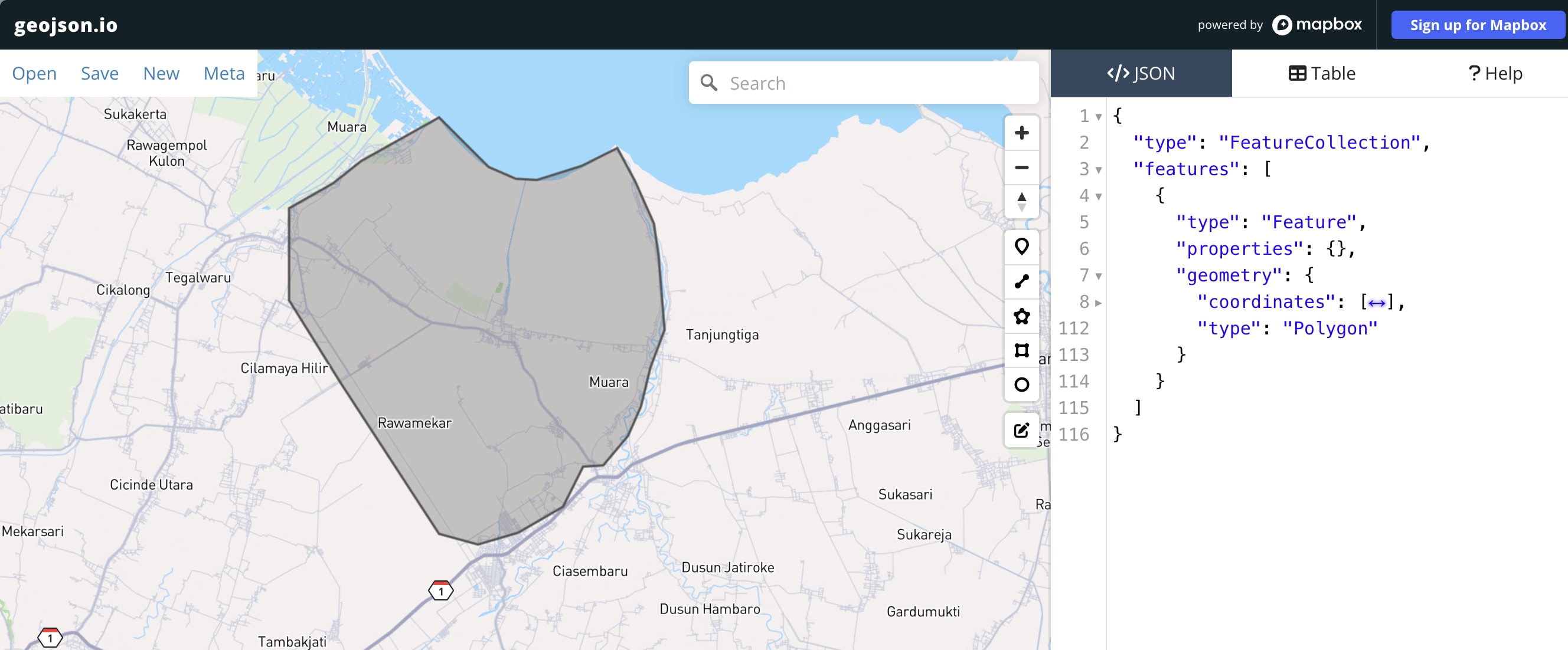 GeoJSON Polygon