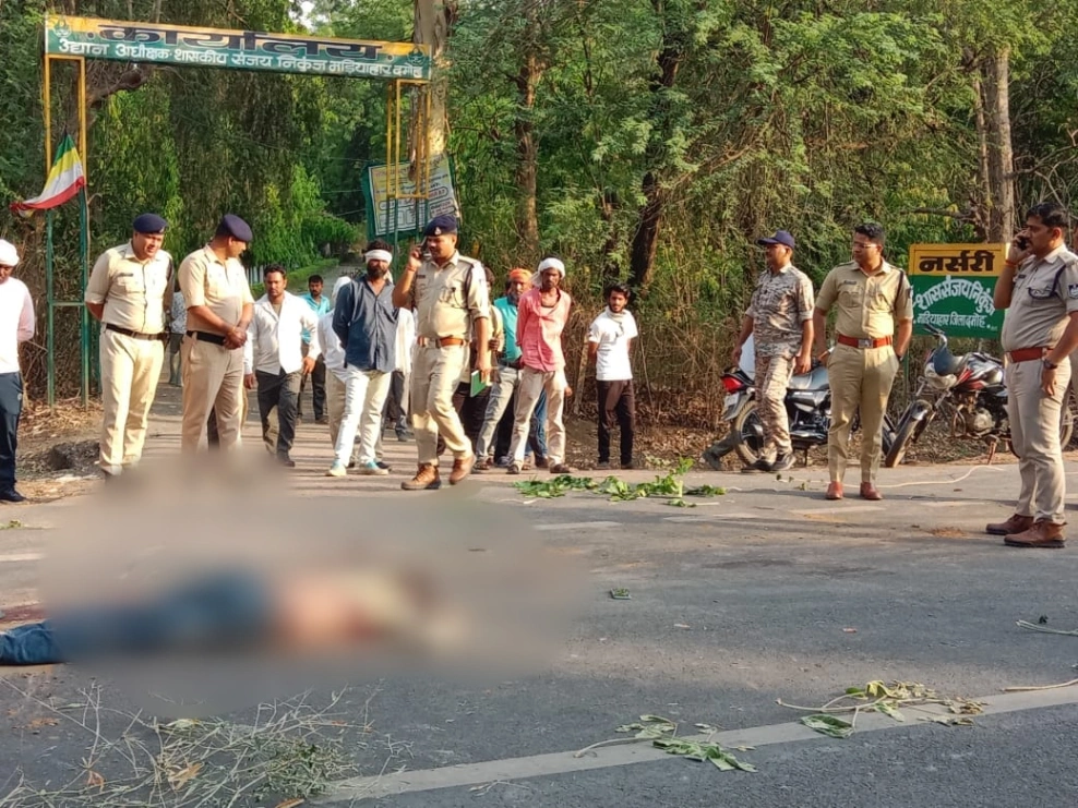 एमपी में भाजपा नेता की सड़क हादसे में मौत, टक्कर मारकर कार चालक फरार