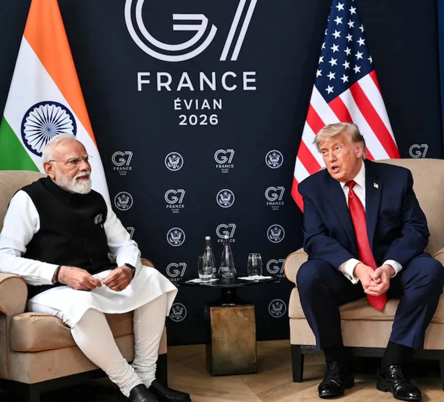 जी 7: पीएम मोदी और अमेरिकी राष्ट्रपति ट्रंप के बीच द्विपक्षीय वार्ता हुई,  व्हाइट हाउस में बैठा भारतीयों का दोस्त: ट्रम्प