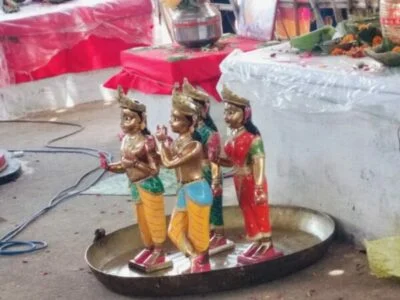पहाड़िया धाम मंदिर में चोरी