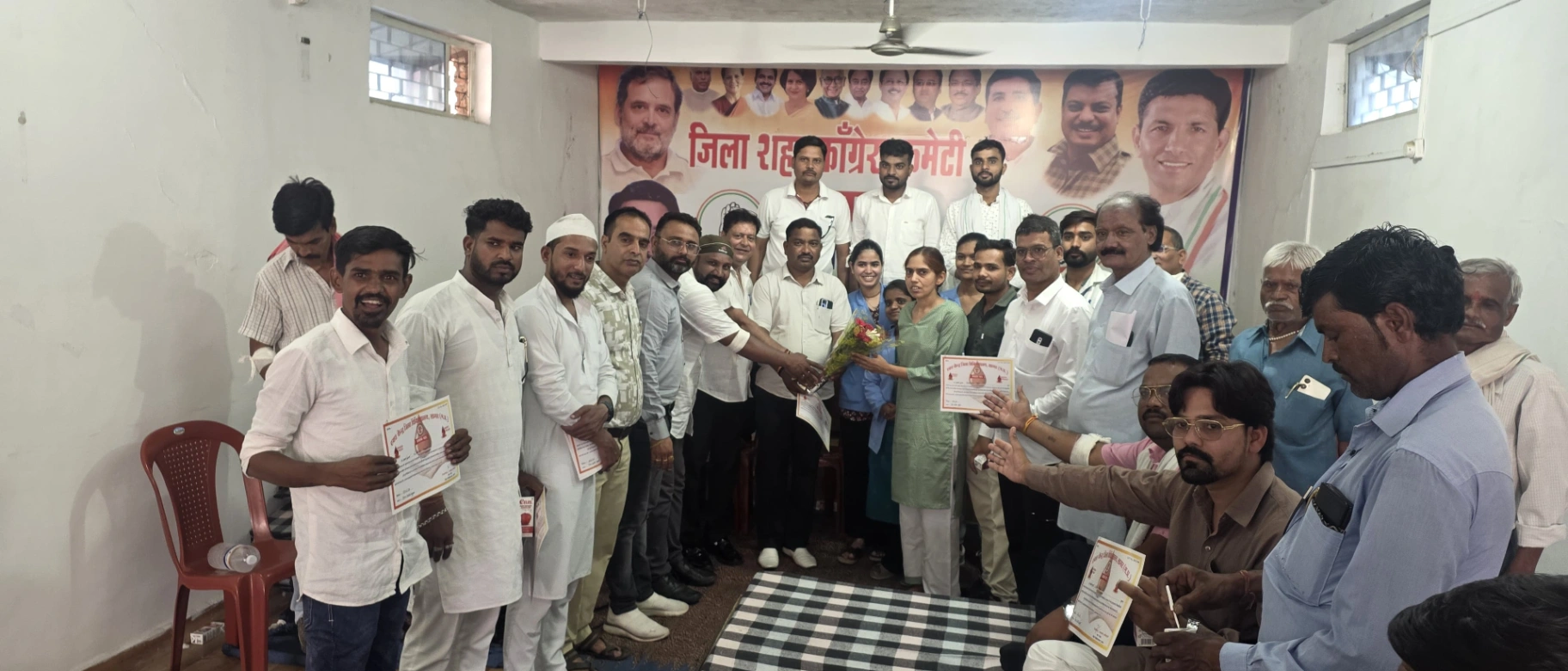 राहुल गांधी के जन्मदिवस पर जिला युवा कांग्रेस ने लगाया रक्तदान शिविर, युवाओं ने दिया मानव सेवा का संदेश