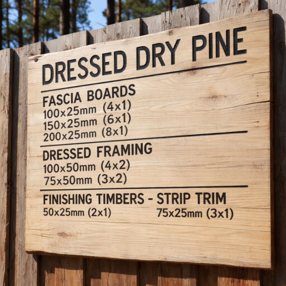 Dressed Timber (Planed)