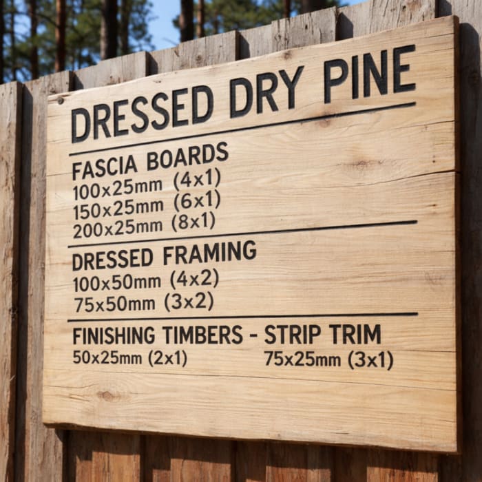 Dressed planed DAR timber in Fiji