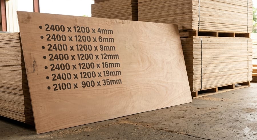 Interior and exterior plywood sheets in Fiji