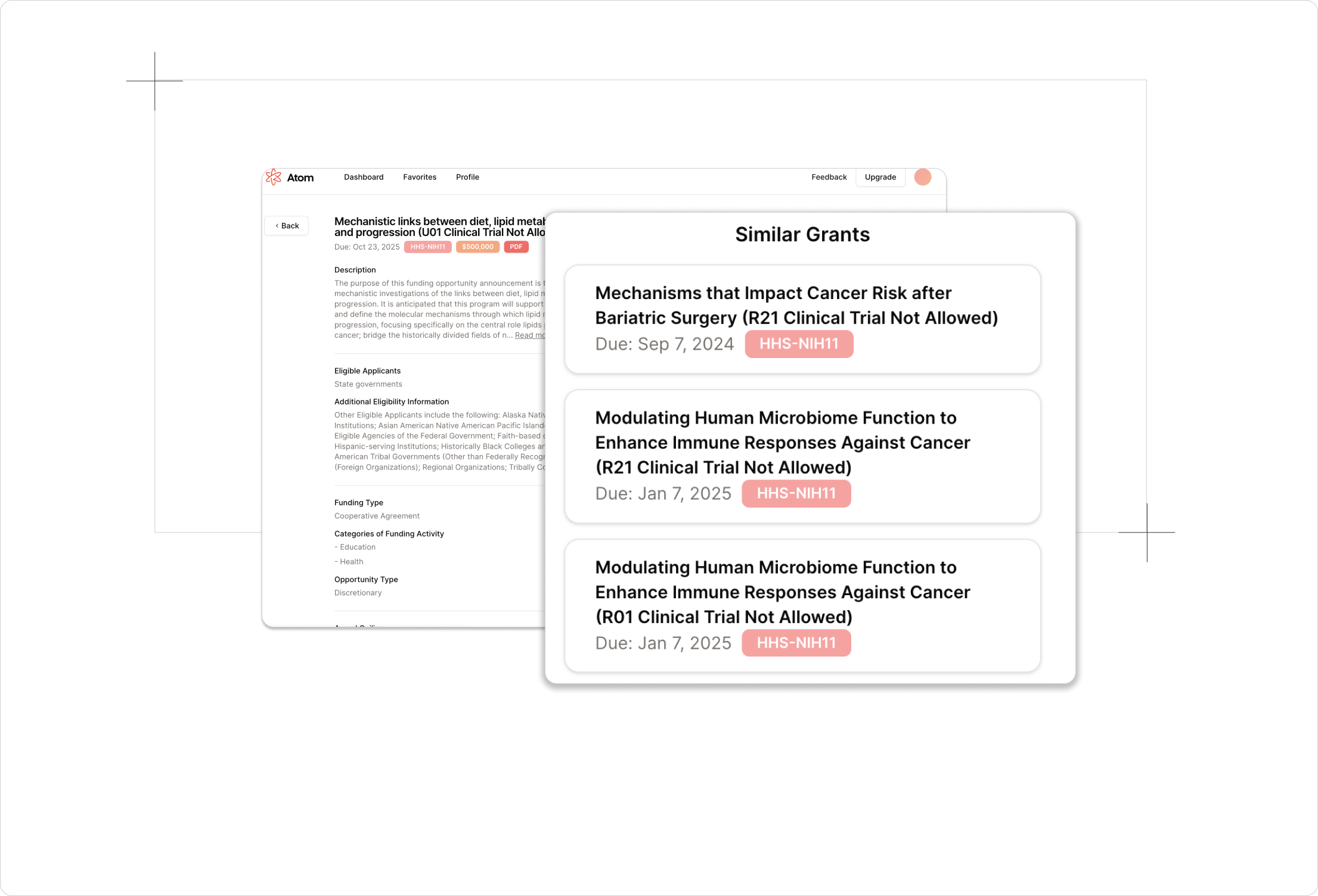 similar grants