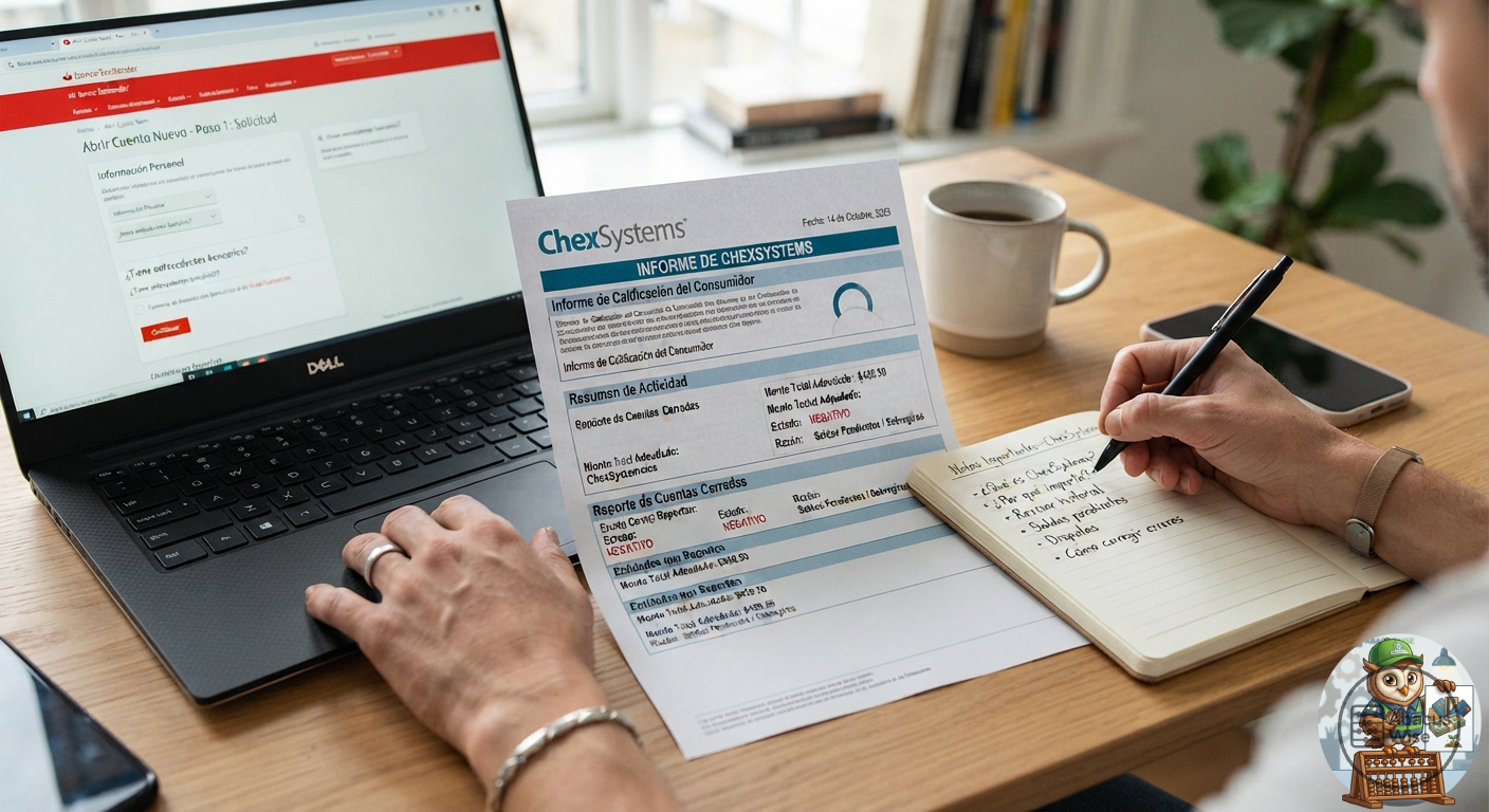 Qué es ChexSystems y por qué importa al abrir cuentas bancarias
