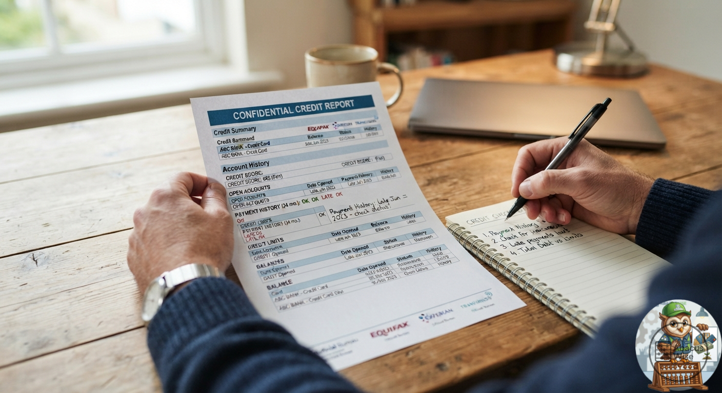 When was the last time all three of your credit reports were reviewed?
