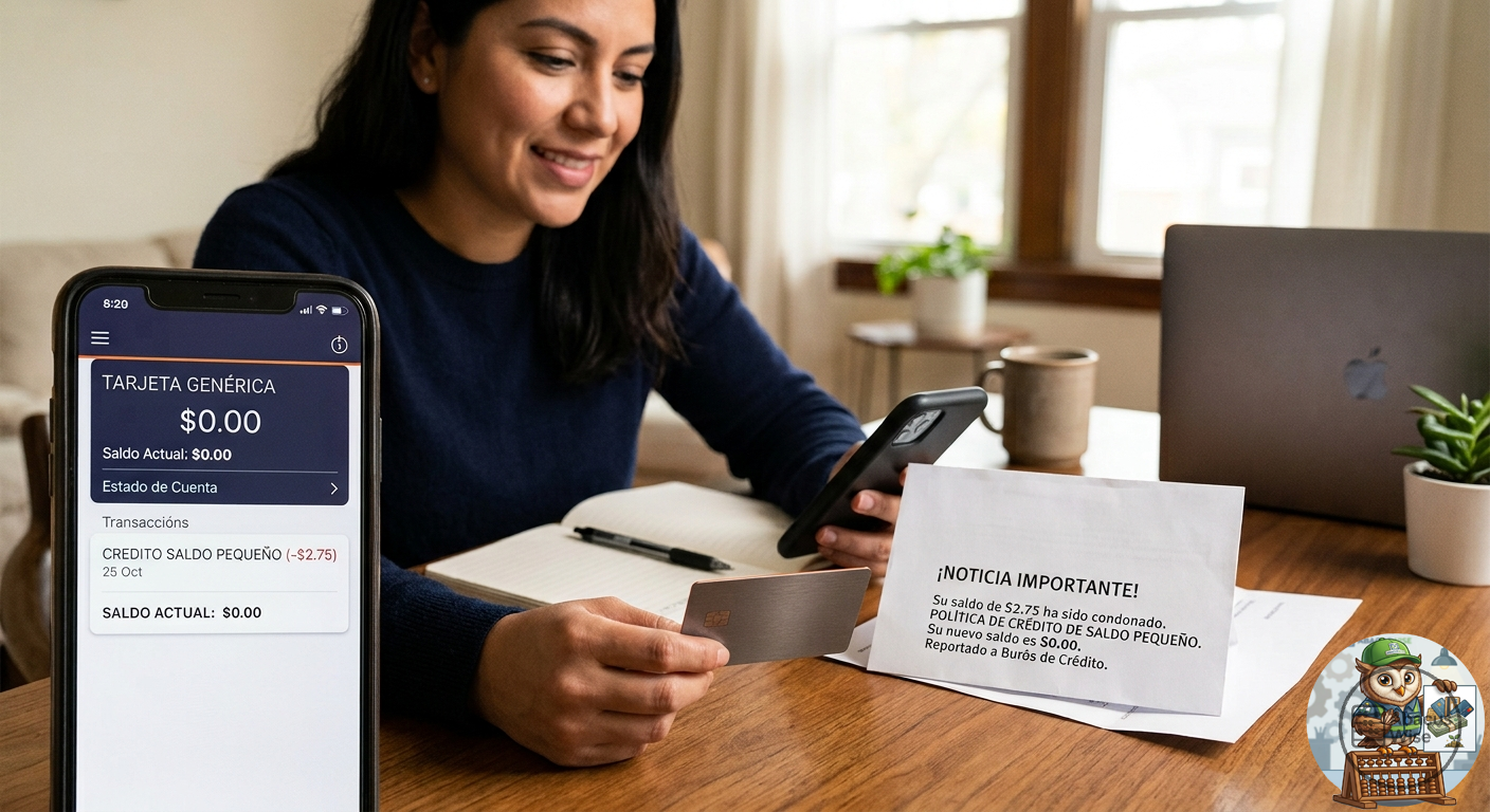 Crédito por Saldo Pequeño: La Regla de las Tarjetas de Crédito que Puede Ahorrarte Dinero