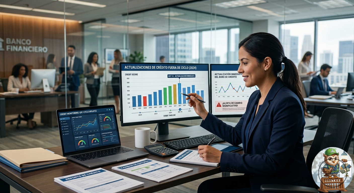 ¿Qué Son las Actualizaciones de Crédito Fuera de Ciclo de los Bancos?