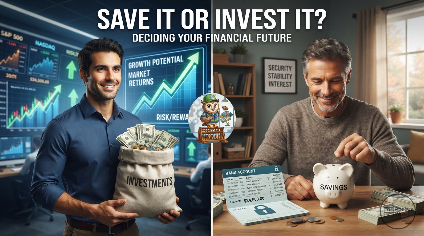 Save It or Invest It? How to Decide Where the Next Dollar Should Go