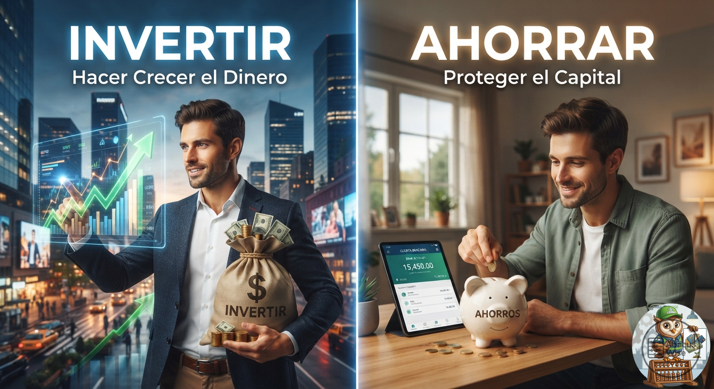 ¿Ahorrar o Invertir? Cómo Decidir a Dónde Debería Ir el Próximo Dólar