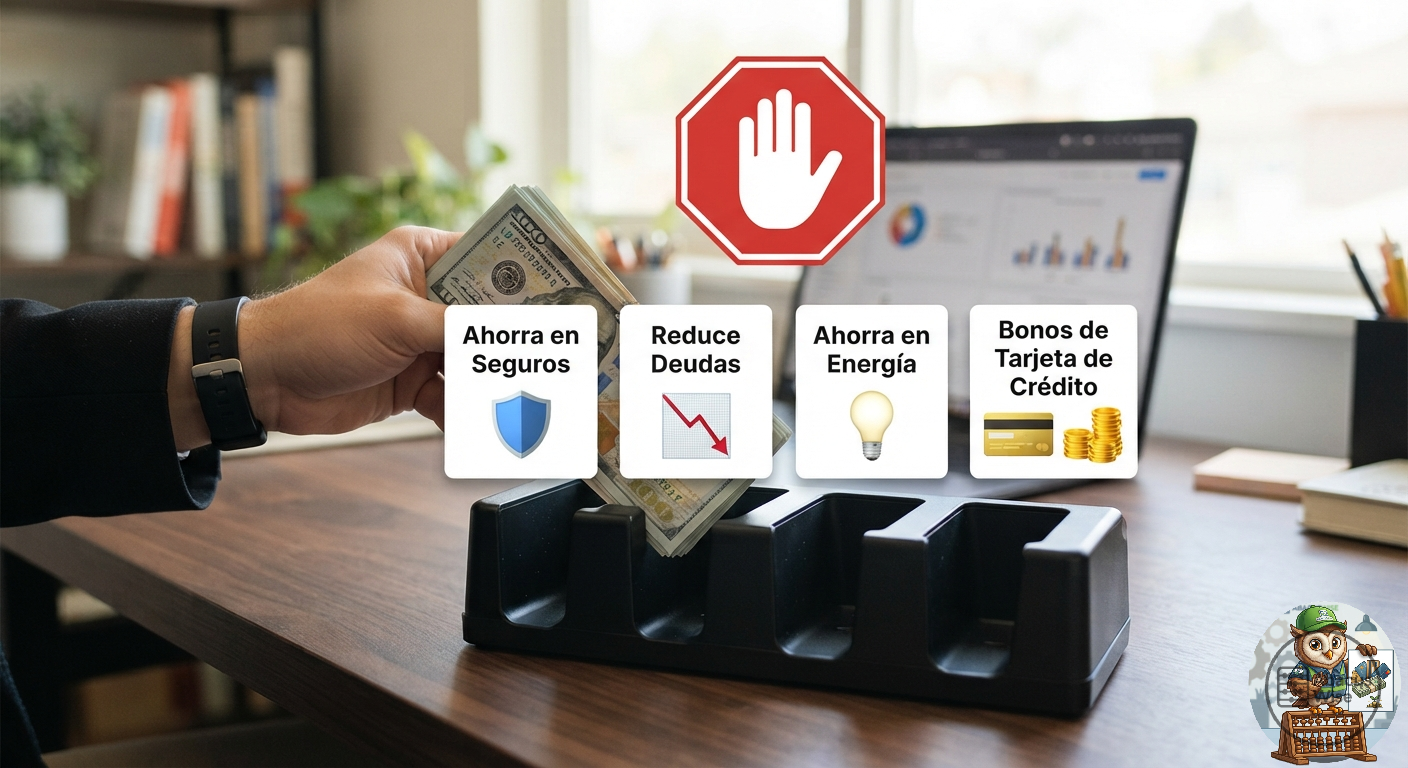 Deja de Pagar de Más: 5 Formas Inteligentes de Ahorrar en Seguros, Deudas, Tarjetas y Luz