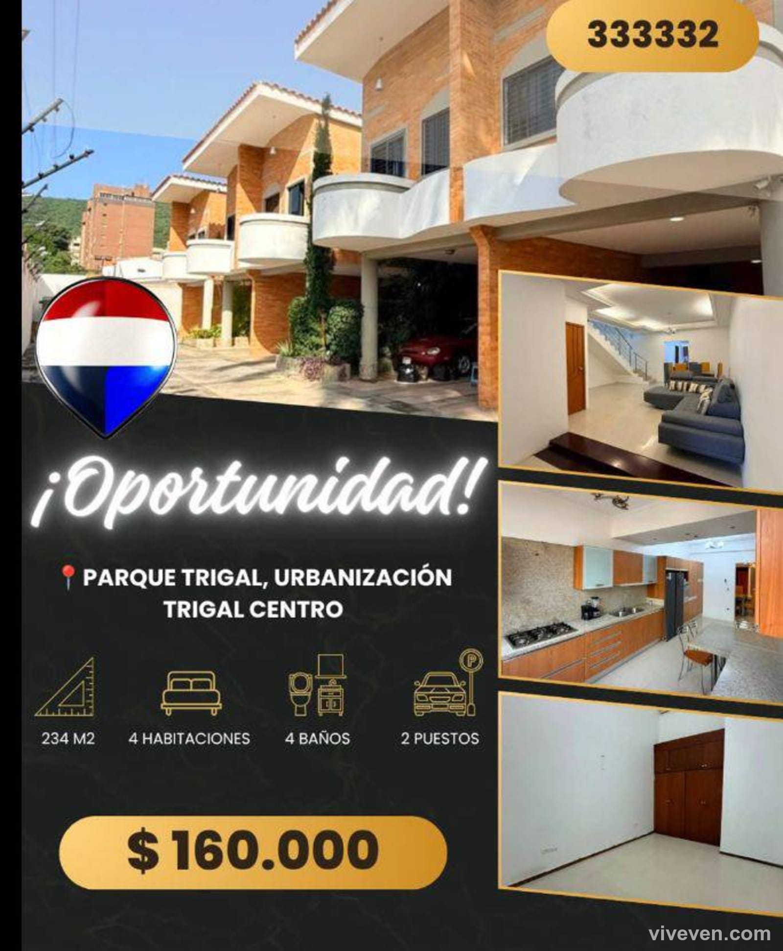 Casa en Venta — Urb trigal centro - foto 1