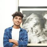 Vipin Upadhyay Portrait Painter artist profile photo on Kalamanch.art