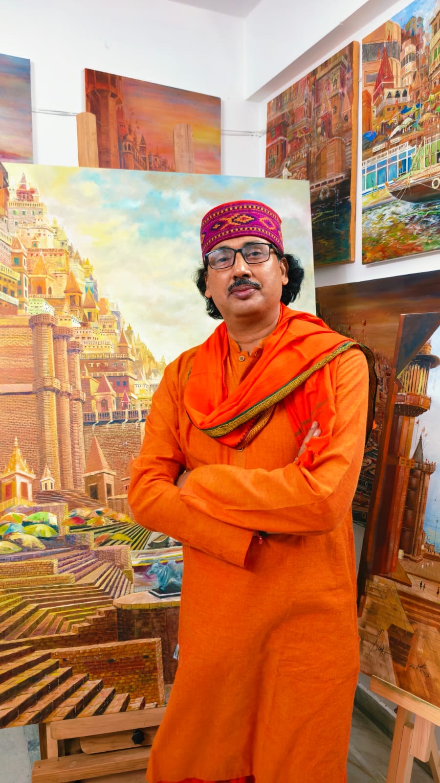 Santosh Kumar Sandilya Acrylic Painter / Oil Painter / Watercolor Painter / Traditional Painter / Portrait Painter artist profile photo on Kalamanch.art