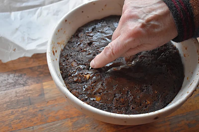 halloween pudding prep coins in