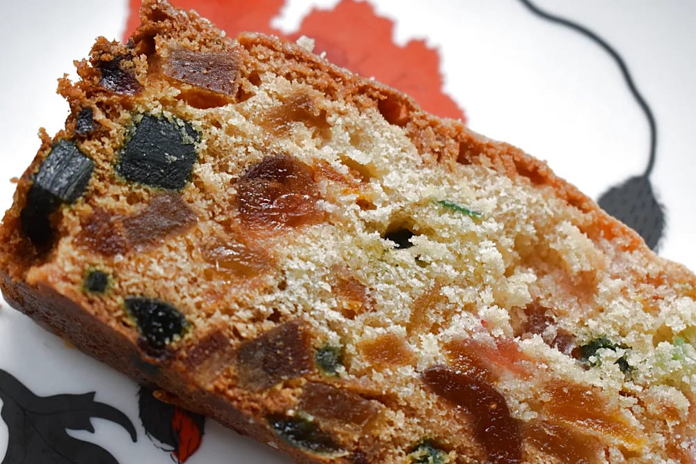 Glacé Fruit Christmas Cake