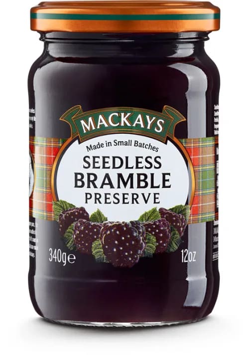 Jar of Mackays Seedless Bramble Preserve