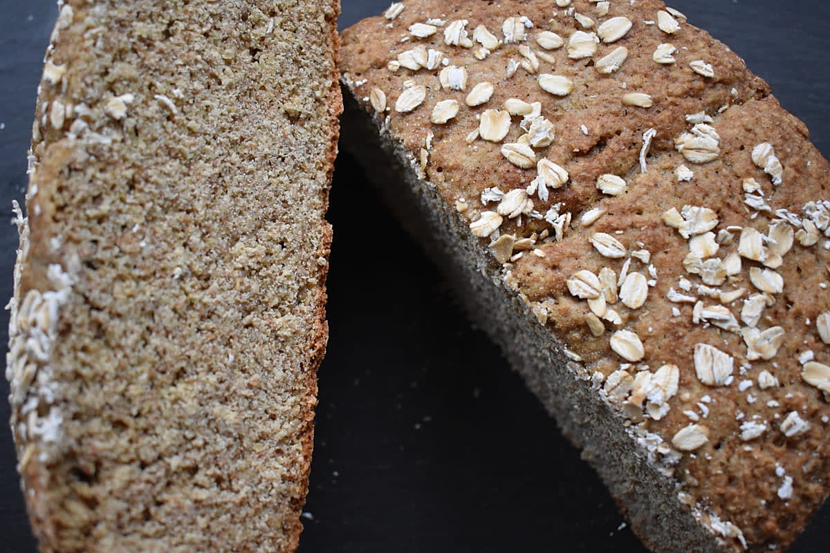 Oat and Khorasan Soda Bread