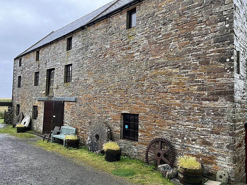 Outside Barony Mill