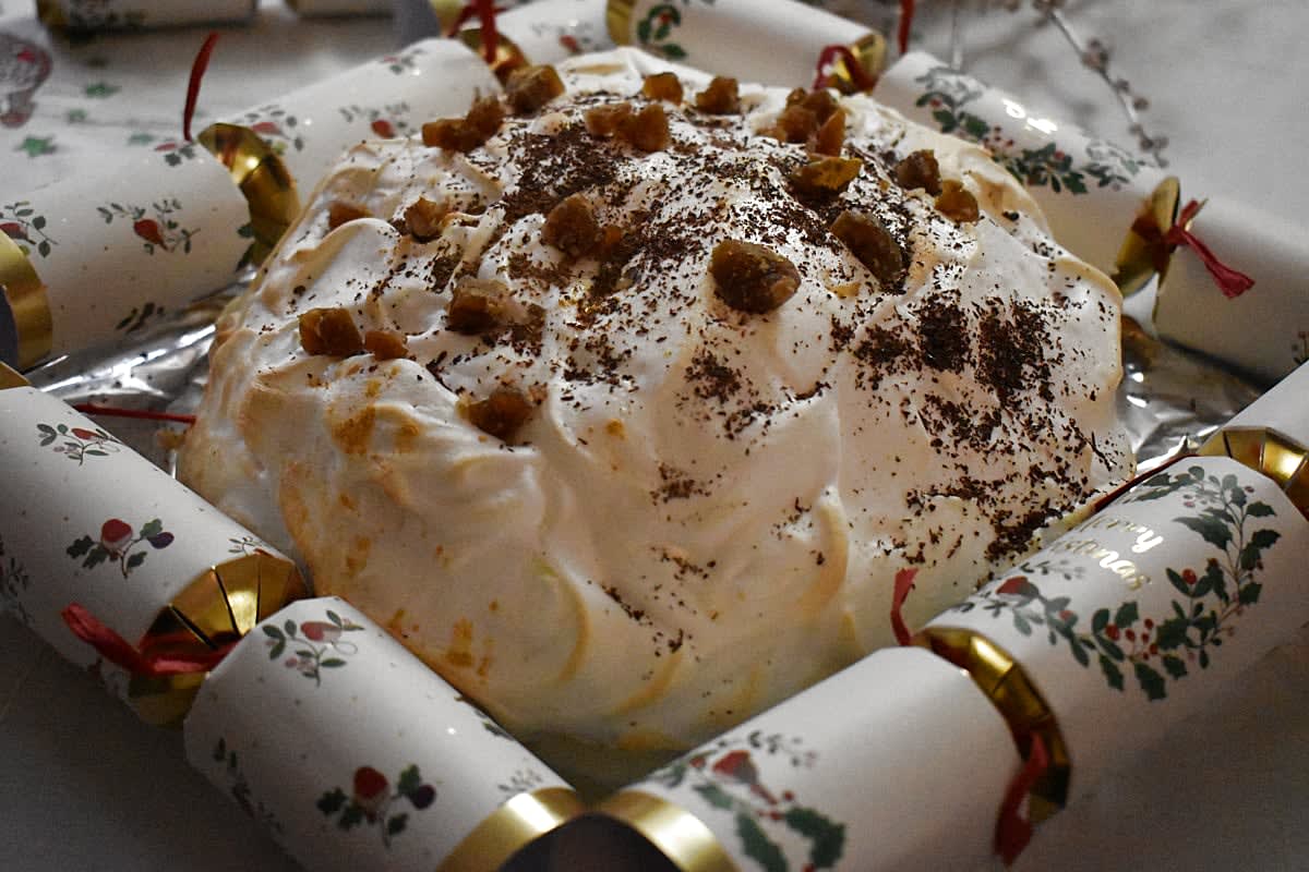 Mont Blanc Baked Alaska