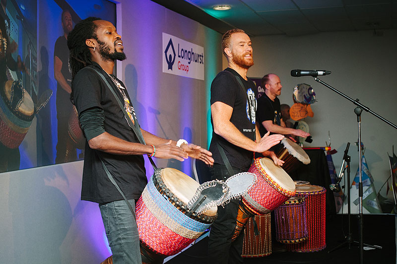 longhust_drummers Drum Cafe offer corporate drumming and event entertainment for team building and conferences