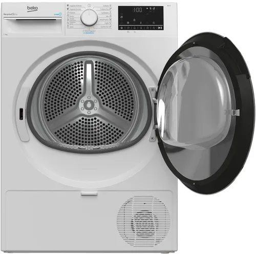 Ревю на сушилня Beko B3T42242 с термопомпа и SteamCure