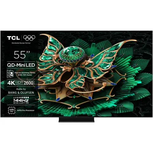 TCL MiniLed 55C7K, 55 (139 см), Smart Google TV