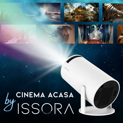Ревю на преносим проектор ISSORA Smart 4K Ultra HD