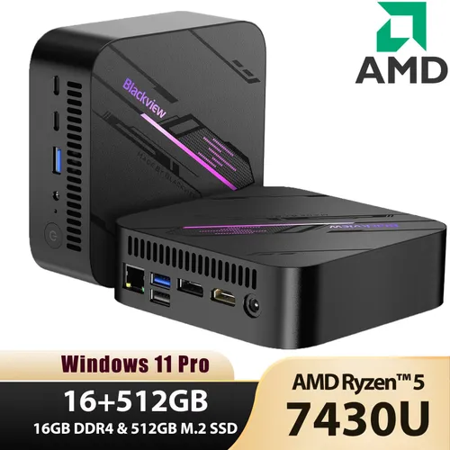 Ревю на Blackview MP100 - Компактна мощ с AMD Ryzen 5 7430U
