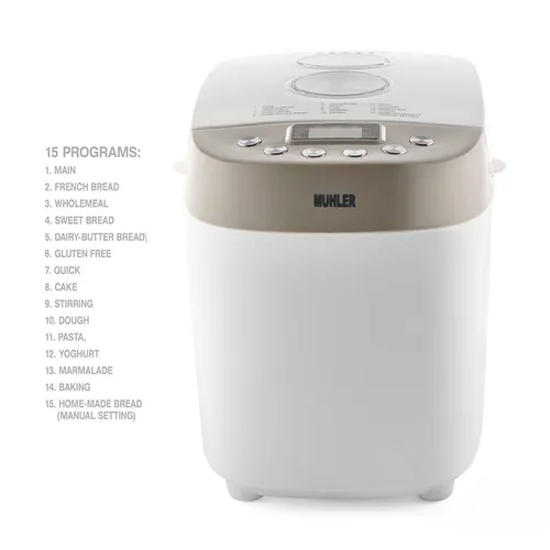 Muhler MBM-1509 вътрешна част и бъркалки