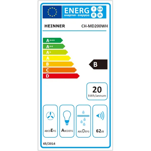 Heinner CH-MD200WH под ъгъл