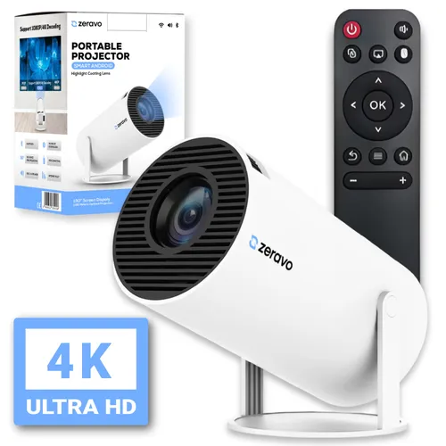 Ревю на видеопроектор Zeravo Smart 4K Ultra HD