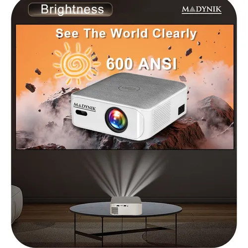 Madynik Full HD 1080P Видеопроектор